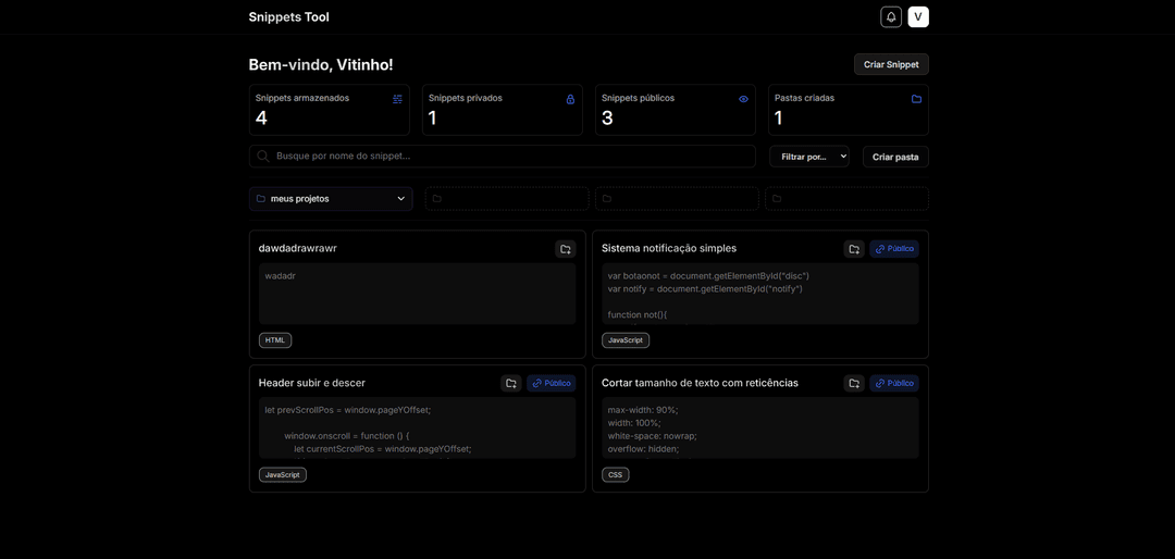 Snippets Tool
